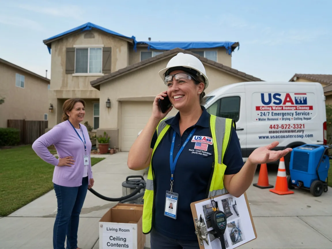 Ceiling Water Damage Restoration Colon, MI FAQs